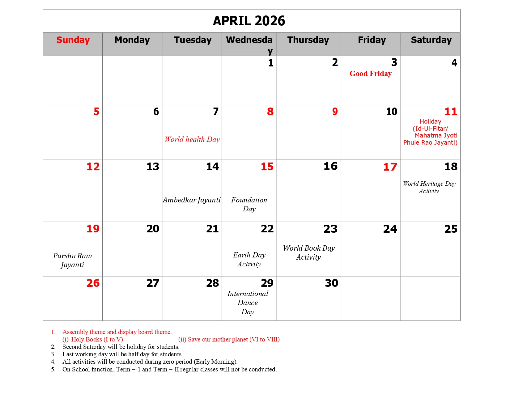 school annual calendar 2026 27 page 0002